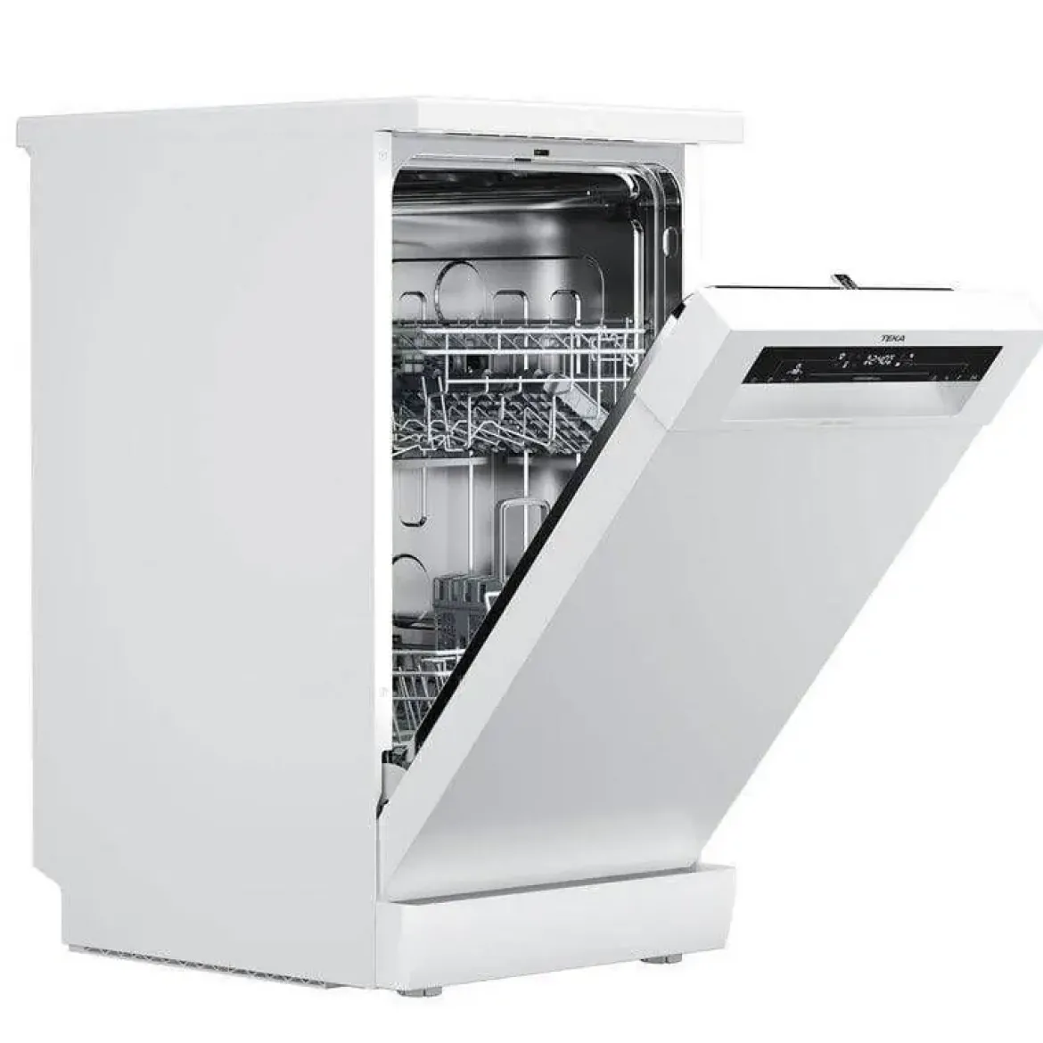 Lavavajillas 45 cm Blanco Clase E con Display Digital DFS 24650