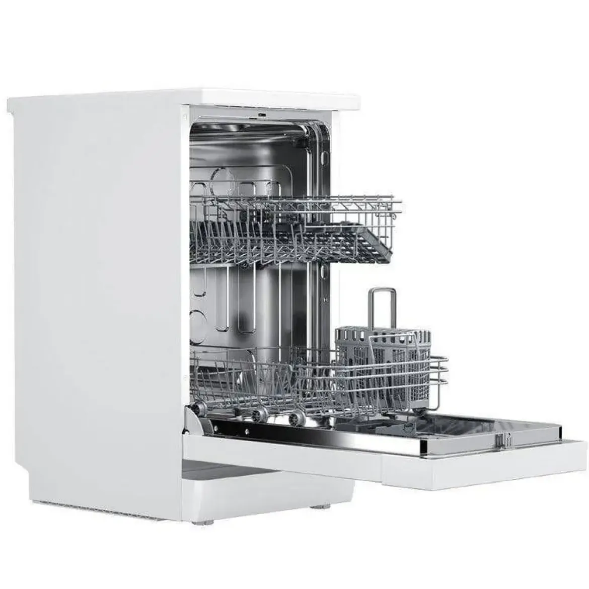 Lavavajillas 45 cm Blanco Clase E con Display Digital DFS 24650