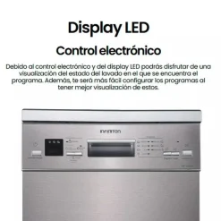 Lavavajillas 45 cm INFINITON Inox 10 Servicios DIW-4513XD3