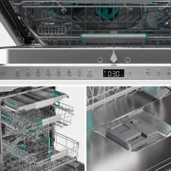 Lavavajillas Hisense Integrable 60cm 16 Servicios WiFi A+++ HV673A65
