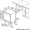 Lavavajillas Integrable Clase C con Puerta Deslizante BALAY 3VF5032DP