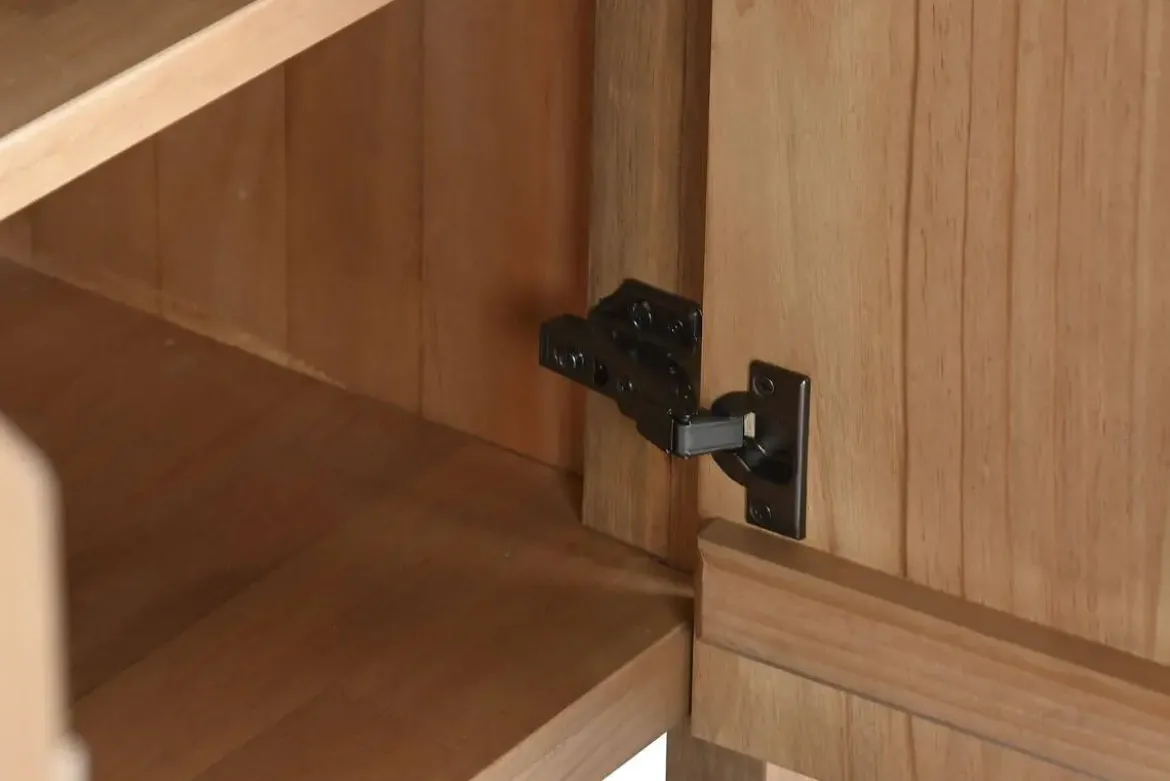 Librería de Pino y Metal con Escalera MB-222248