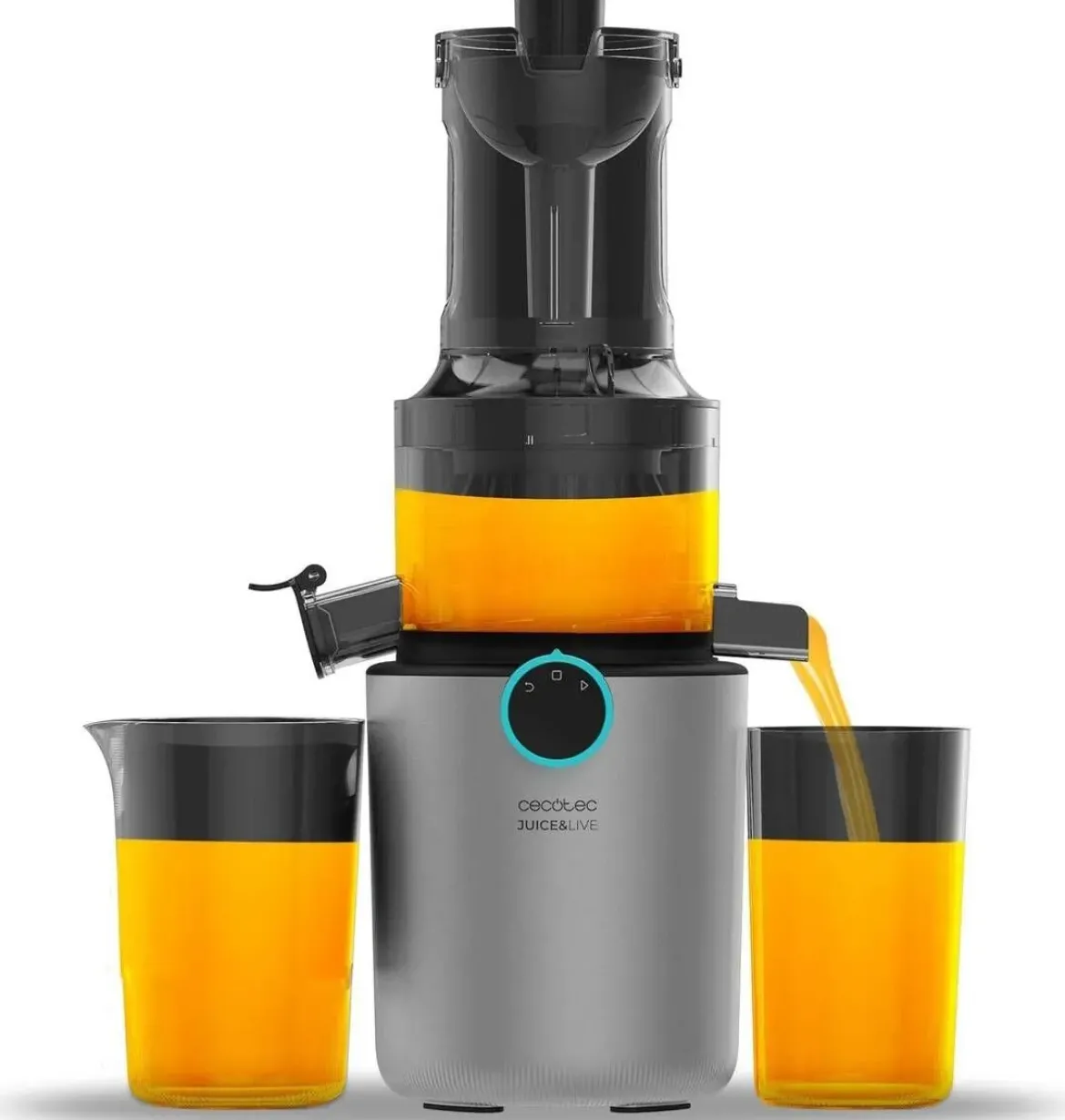 Licuadora Extractora de Jugo Slim Silenciosa CECOTEC JUICE&LIVE 1500