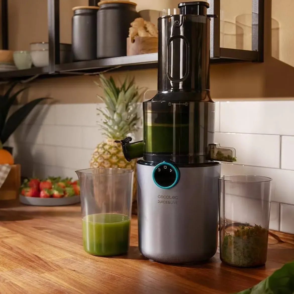 Licuadora Extractora de Jugo Slim Silenciosa CECOTEC JUICE&LIVE 1500