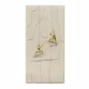 Lienzo Abstracto con Relieve y Figuras de Resina 81-511