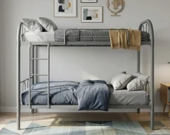 Litera de Metal de color Gris Infantil LAZY