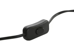 Lámpara de Mesa Acero Y Patinado Negro LA-219580
