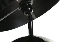 Lámpara de Mesa Acero Y Patinado Negro LA-219579