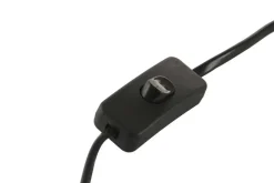 Lámpara de Mesa Teca Y Hierro LA-223734