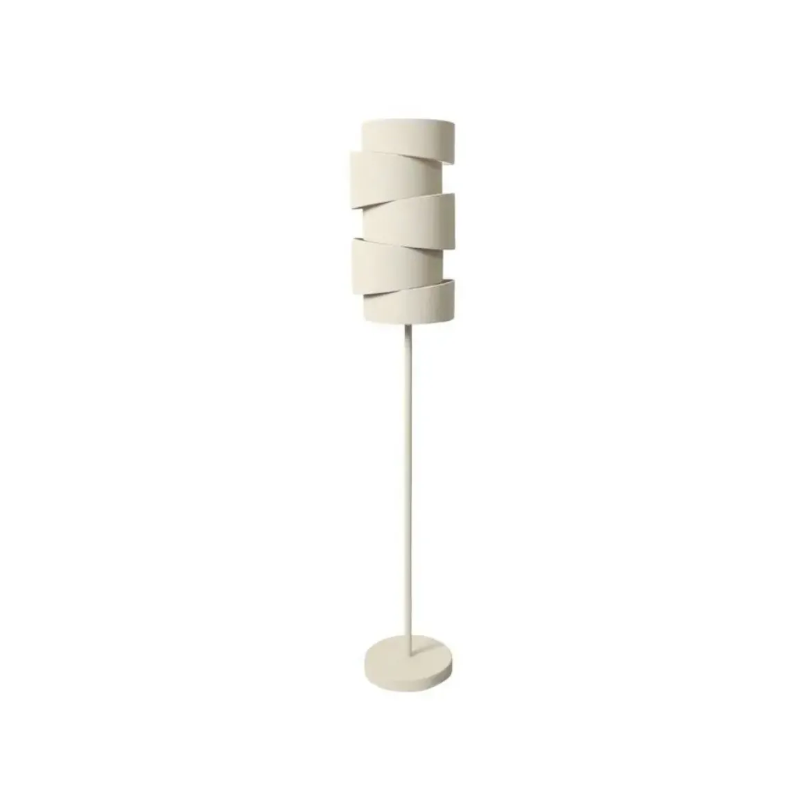 Lámpara de Pie Beige con Textura Rugosa 151 cm CHOYU 38-303