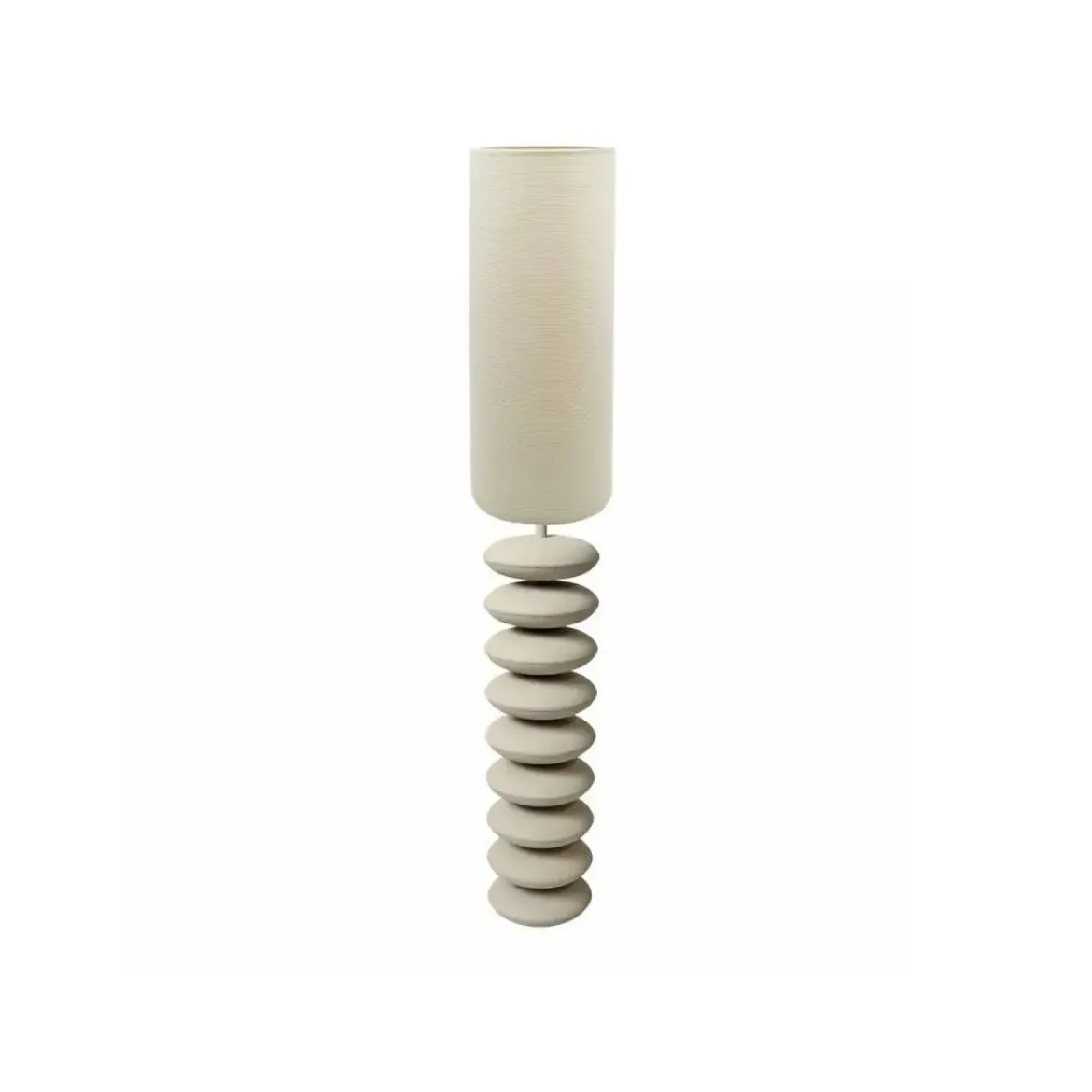 Lámpara de Pie Beige con Textura Rugosa 161 cm ULAGIRI 38-305