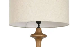 Lámpara de Pie Mango Y Algodón LA-217671
