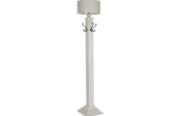 Lámpara de Pie Mango Y Metal Perchero Decapé LA-215753