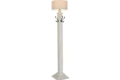 Lámpara de Pie Mango Y Metal Perchero Decapé LA-215753
