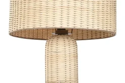 Lámpara de Pie Ratán Beige LA-217676