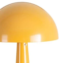 Lámpara de Suelo de Metal Mostaza 128 cm Interior E27 615749