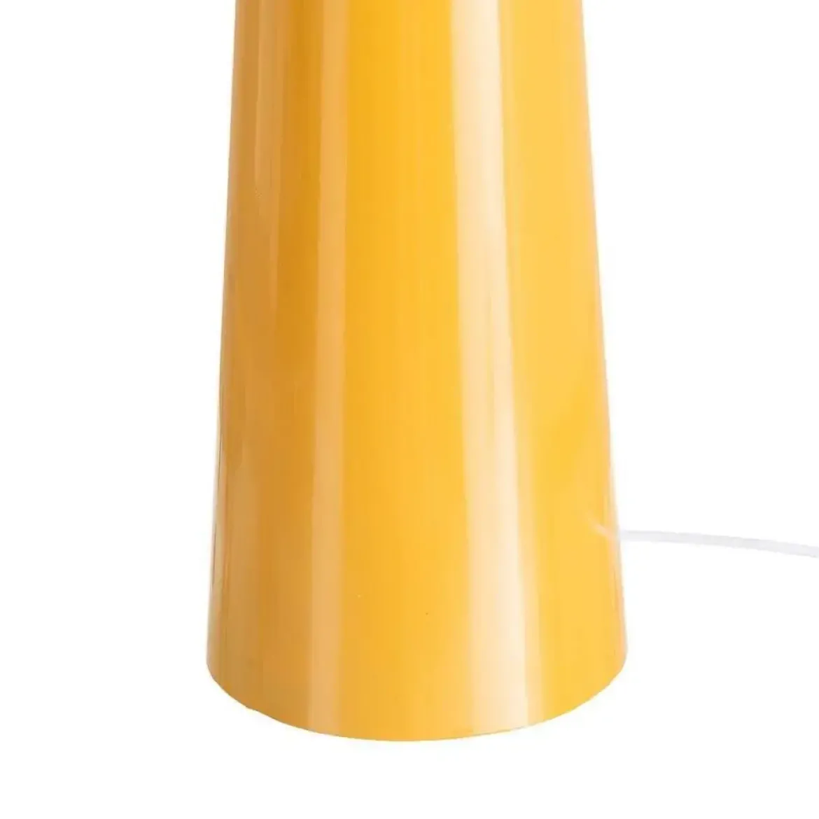Lámpara de Suelo de Metal Mostaza 128 cm Interior E27 615749
