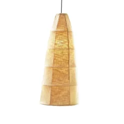Lámpara de Techo 60 cm en Algodón Natural JUNO 12-419