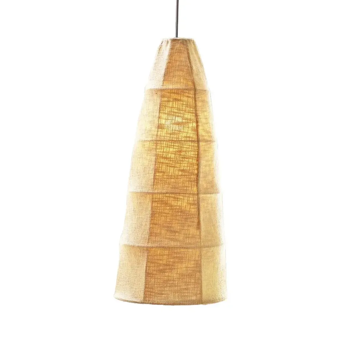 Lámpara de Techo 60 cm en Algodón Natural JUNO 12-419