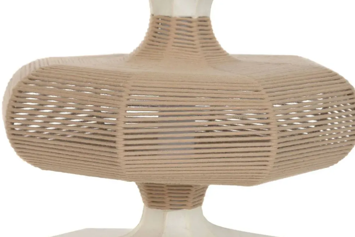 Lámpara de Techo Papel Y Acero LED Natural LA-224121