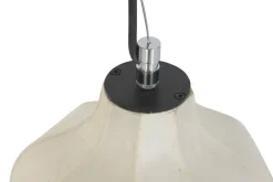 Lámpara de Techo Papel Y Acero LED Natural LA-224121