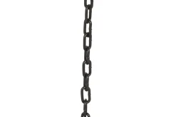 Lámpara de Techo Teca y Hierro 190 cm LA-223724
