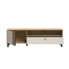 Módulo de TV en Roble y Sand con 1 Puerta y 1 Cajón KILLARNEY KQLT122L-M802