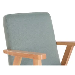 Mecedora de Madera de Haya Tapizado en Poliéster MB-206410