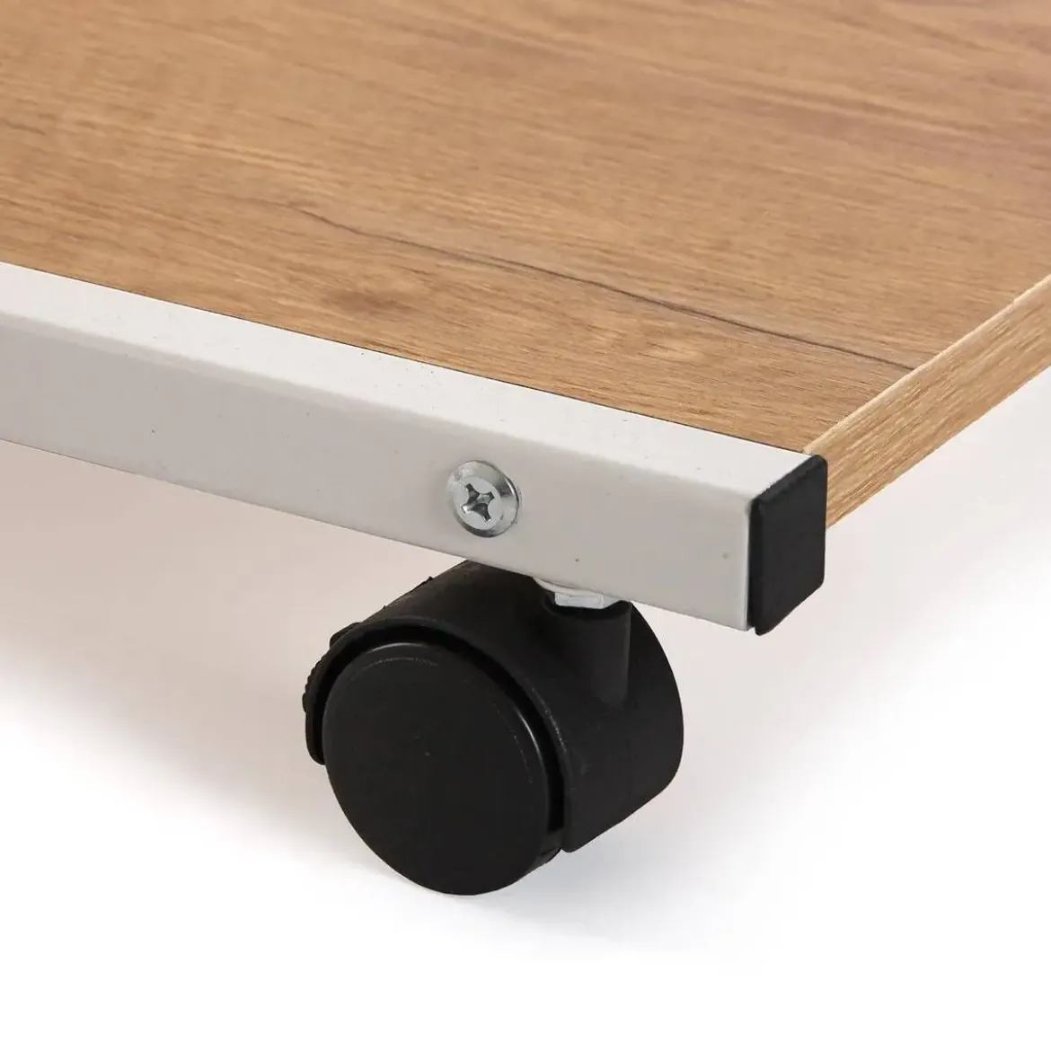 Mesa Auxiliar Blanco con Ruedas 21300046