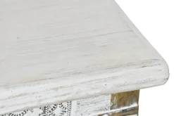Mesa Auxiliar de Café en Blanco MB-182010