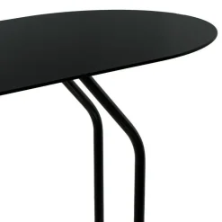 Mesa Auxiliar de Metal en Color Negro 45 cm 807378