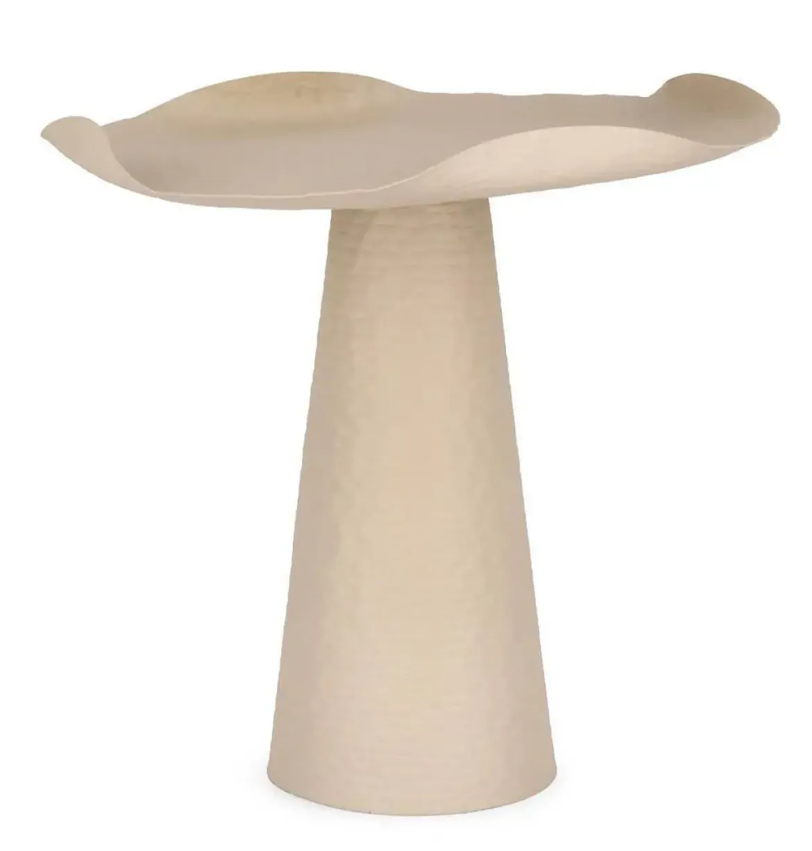 Mesa Auxiliar en Aluminio Acabado Mate BEIGE LALITA 0747136