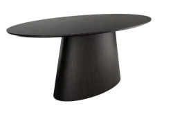 Mesa comedor fija ovalada roble biselado 180 cm NAMIB