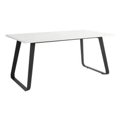 Mesa Como Rectangular 140 cm Estuctura Negra BOGAL CNG067N