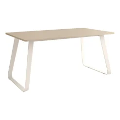 Mesa Como Rectangular 160 cm Estuctura Marfil BOGAL CNG068M