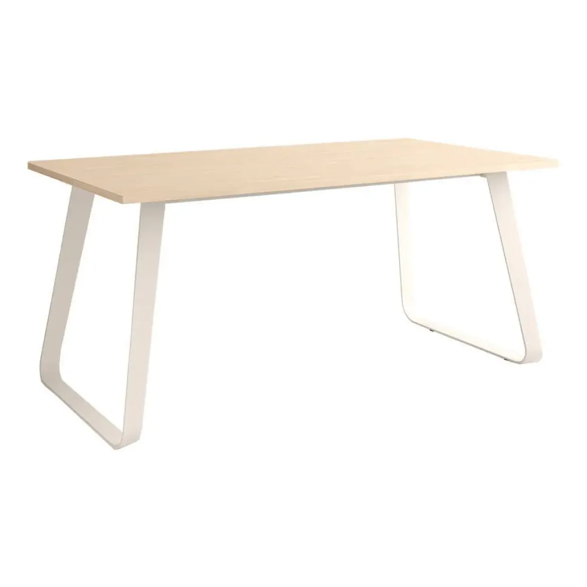 Mesa Como Rectangular 160 cm Estuctura Marfil BOGAL CNG068M