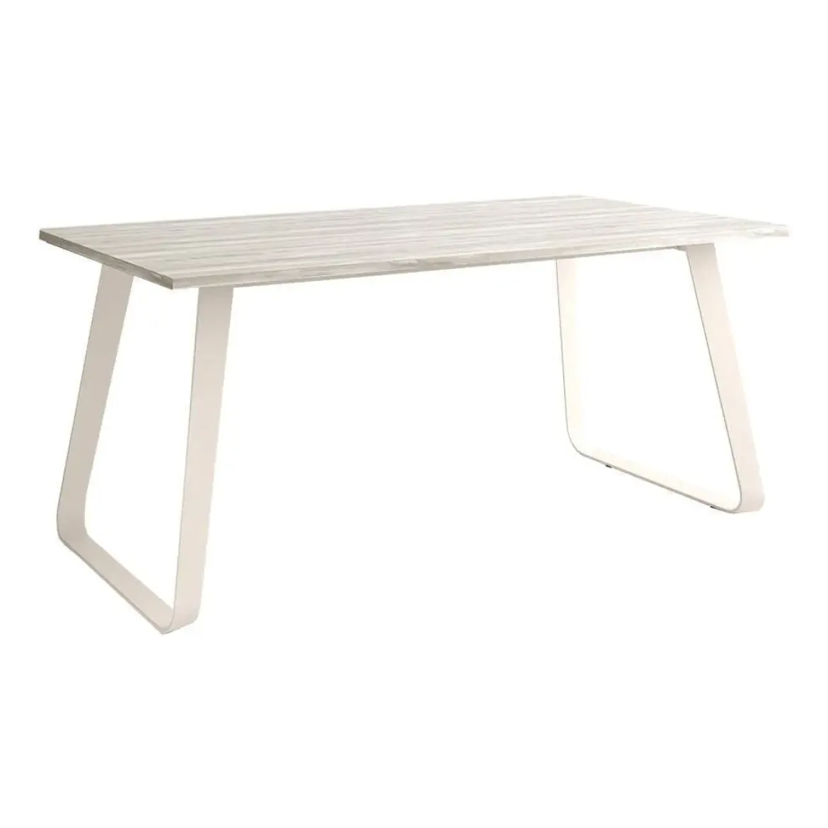 Mesa Como Rectangular 160 cm Estuctura Marfil BOGAL CNG068M