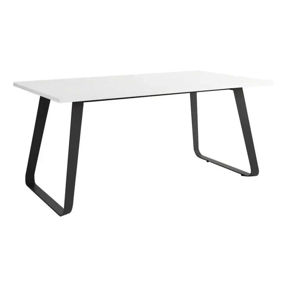 Mesa Como Rectangular 180 cm Estuctura Negra BOGAL CNG069N
