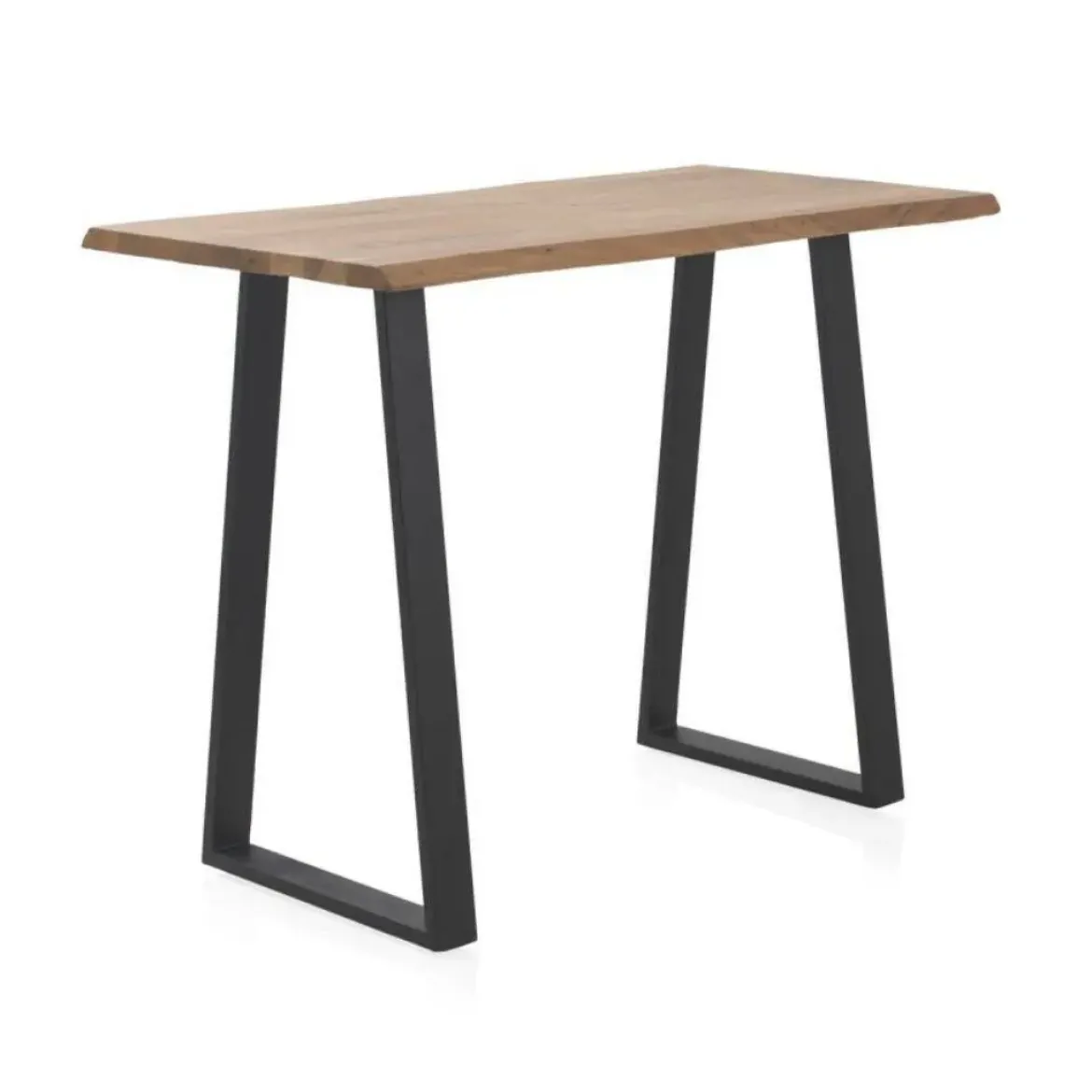 Mesa de Bar GABAR Rectangular de Madera de Acacia Maciza Color Natural GABAR 10830