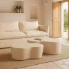 Mesa de Centro Blanca Estructura de DM WILMA 125,50 cm 615197