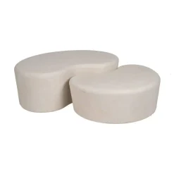 Mesa de Centro Blanca Estructura de DM WILMA 125,50 cm 615197