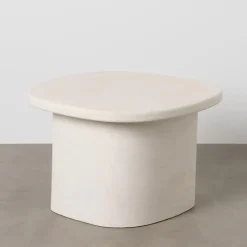 Mesa de Centro Blanca Estructura de DM WILMA 60 cm 615200