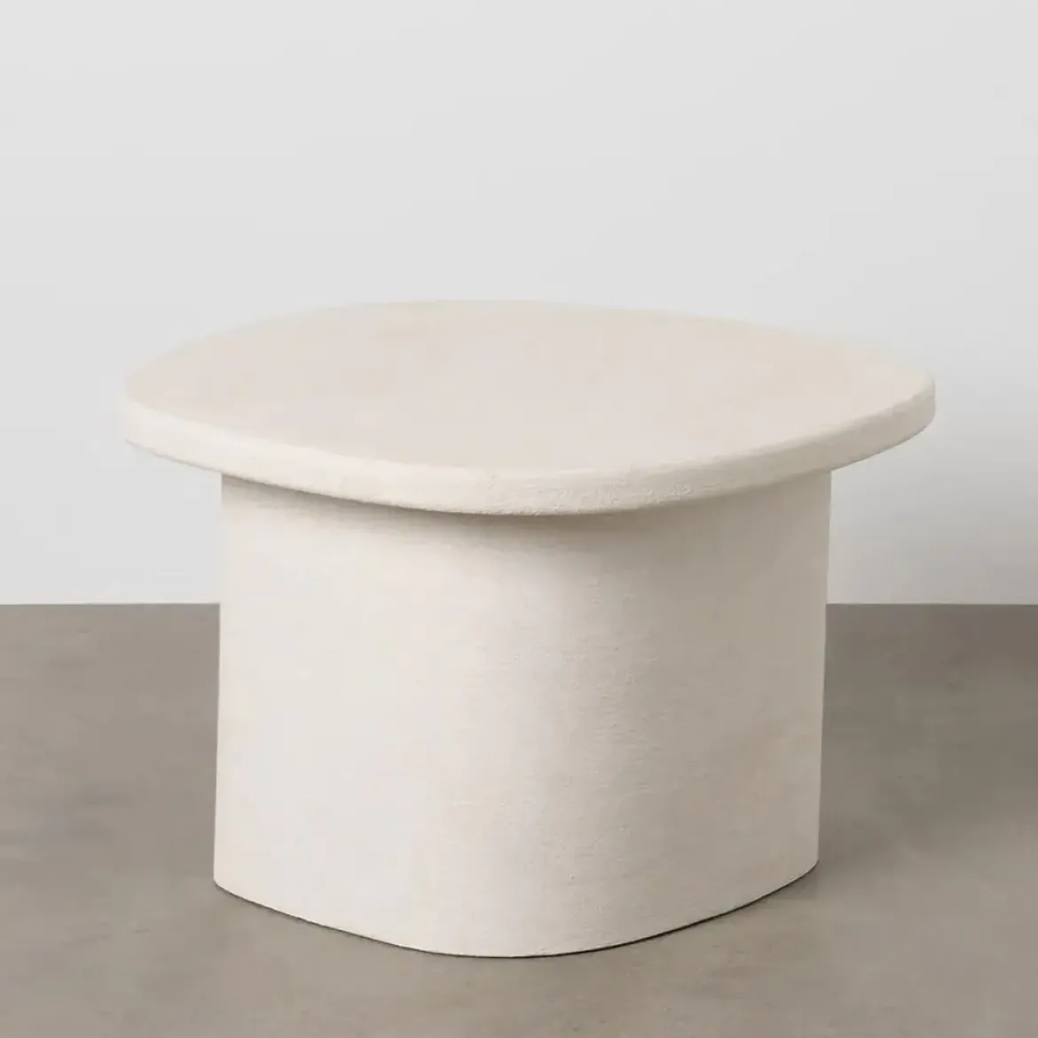 Mesa de Centro Blanca Estructura de DM WILMA 60 cm 615200