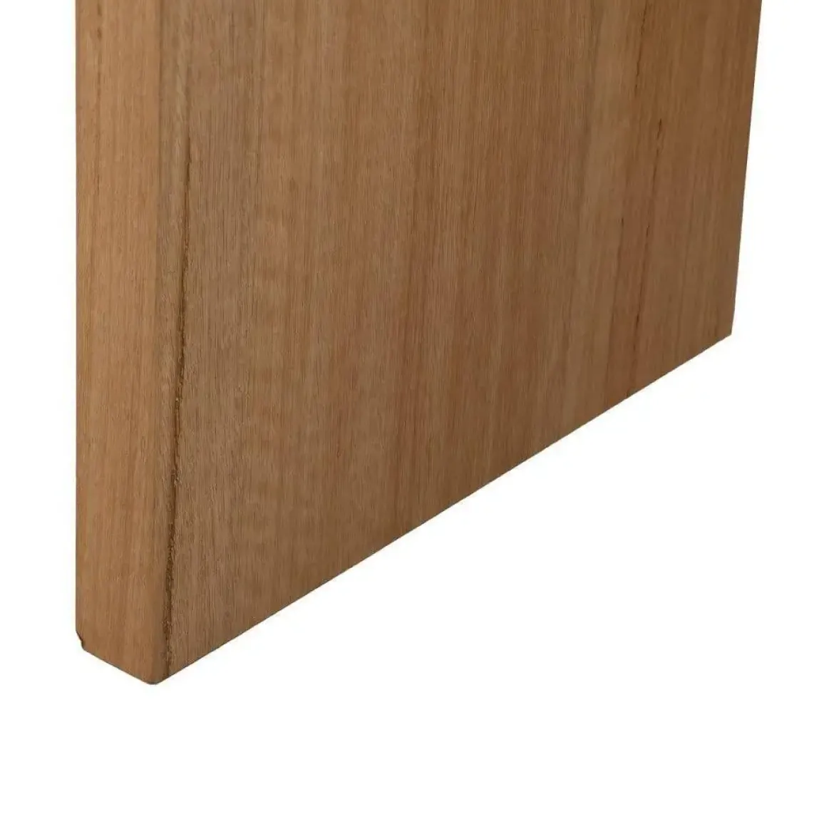 Mesa de Centro Blanco-Natural con Superficie Cerámica y Patas Metálicas 80x80x35 cm 612356