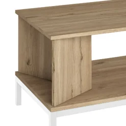 Mesa de Centro con Patas Blancas MARTE