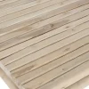 Mesa de Centro Cuadrada de Madera de Teca Natural MB-208050