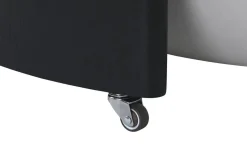 Mesa de Centro de Cristal con Estructura MDF y Acero Negro MB-217638