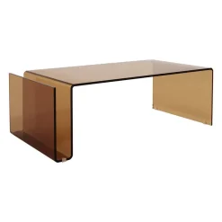 Mesa de Centro de Cristal con Revistero EOS