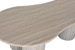 Mesa de Centro de Granito Símil Mármol 130x70 cm MB-215387