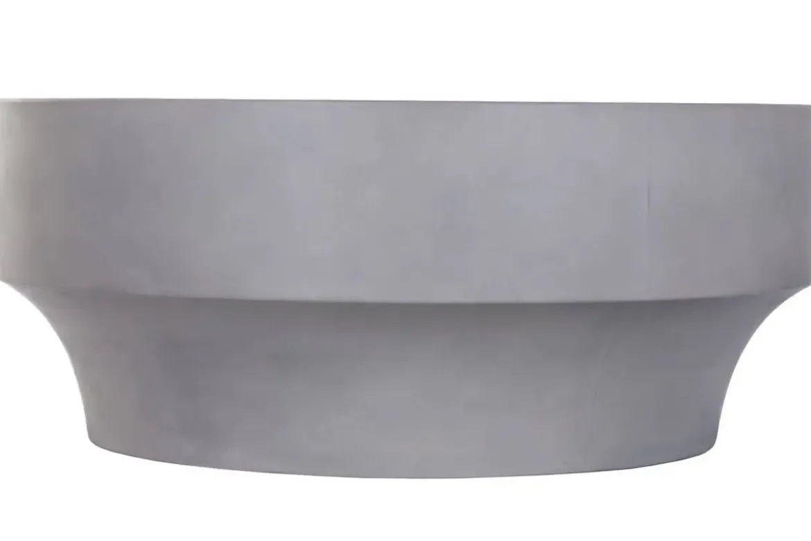 Mesa de Centro de Hormigón Gris 91x91 cm MB-224640